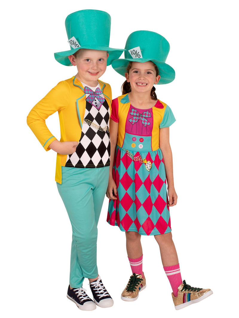 Mad Hatter Girls Classic Costume Child -4