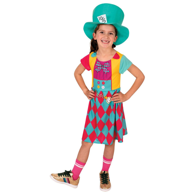 Mad Hatter Girls Classic Costume Child -1