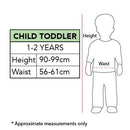 Anna Classic Costume Girls Blue