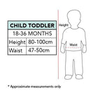 Anna Classic Costume Girls Blue