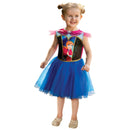 Anna Classic Costume Girls Blue