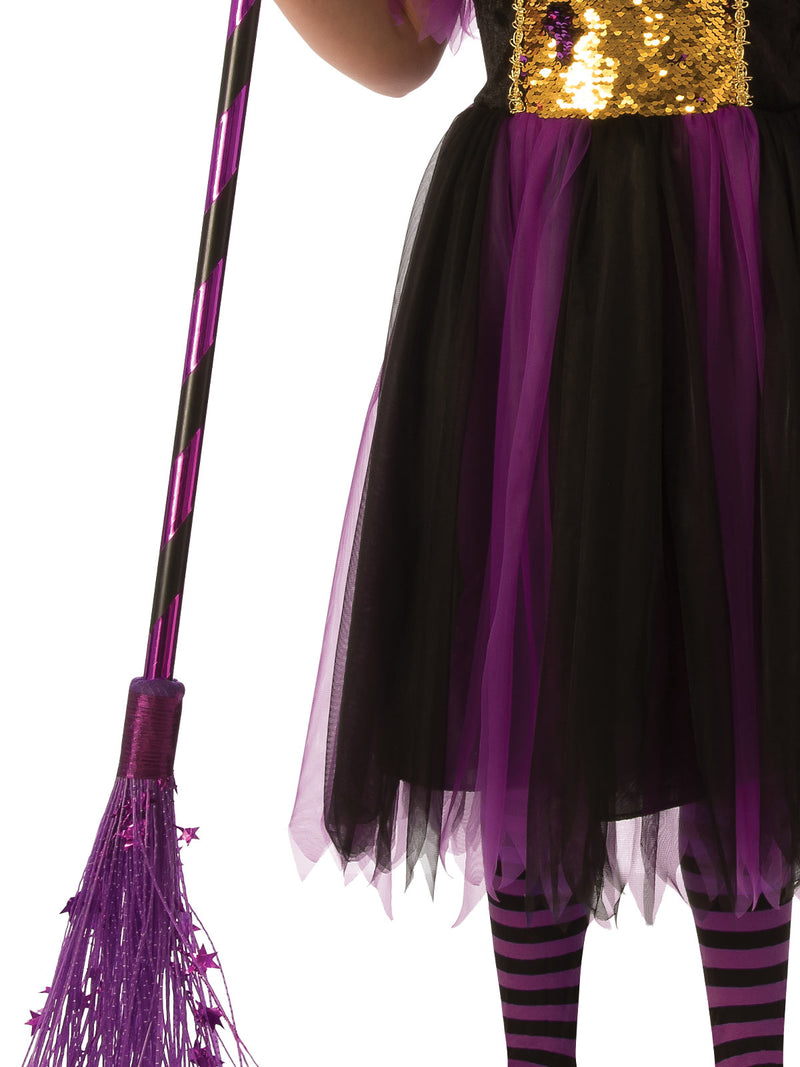 Colour Magic Witch Costume Girls