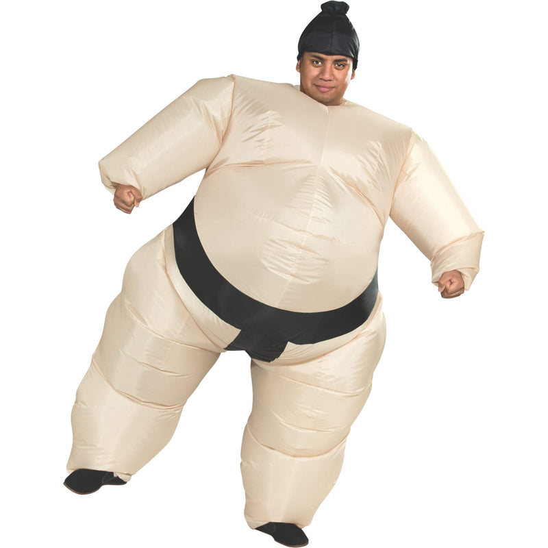 Sumo Inflatable Costume Adult Mens -1