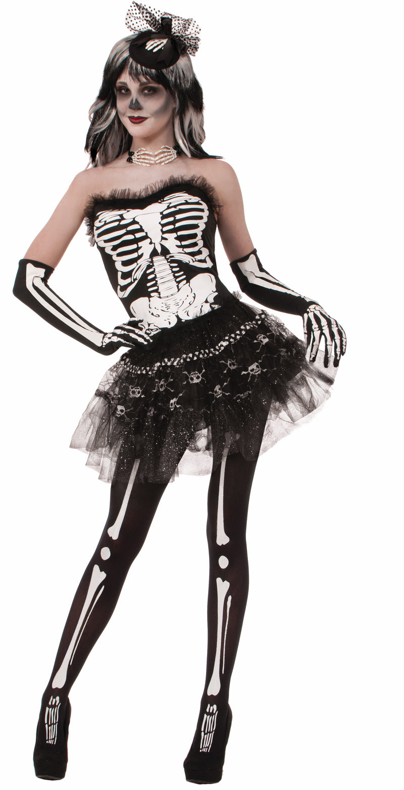 Skeleton Bone Tutu - Adult