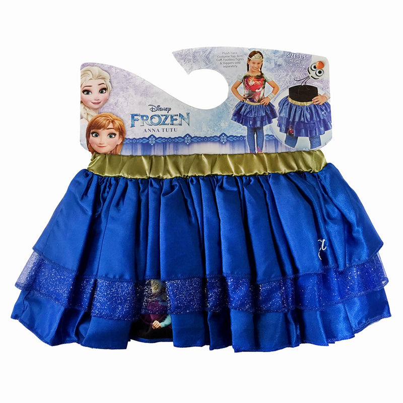 Anna Princess Tutu Skirt Child Girls Blue