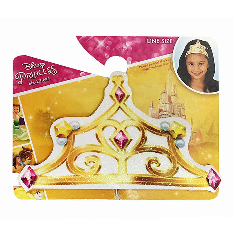 Belle Fabric Tiara Girls Yellow -3