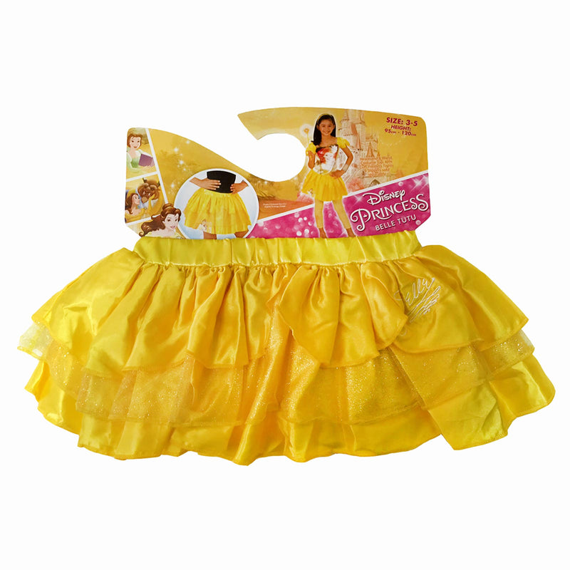 Belle Princess Tutu Skirt Child Boys Yellow