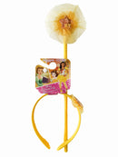 Belle Headband And Wand Girls Yellow -3