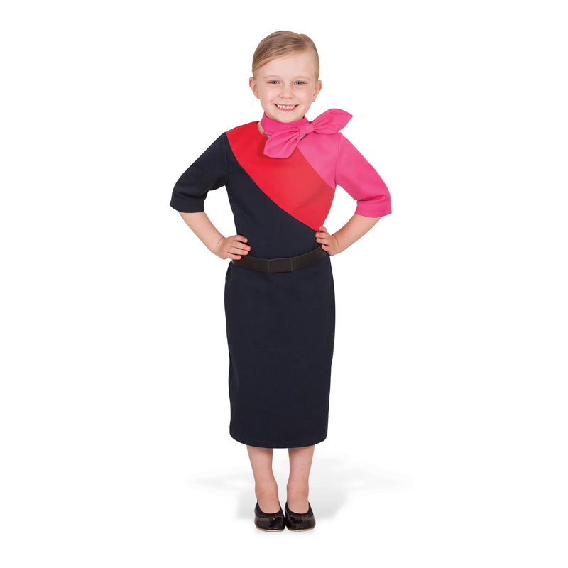 Qantas Female Cabin Crew Uniform Child Girls -1