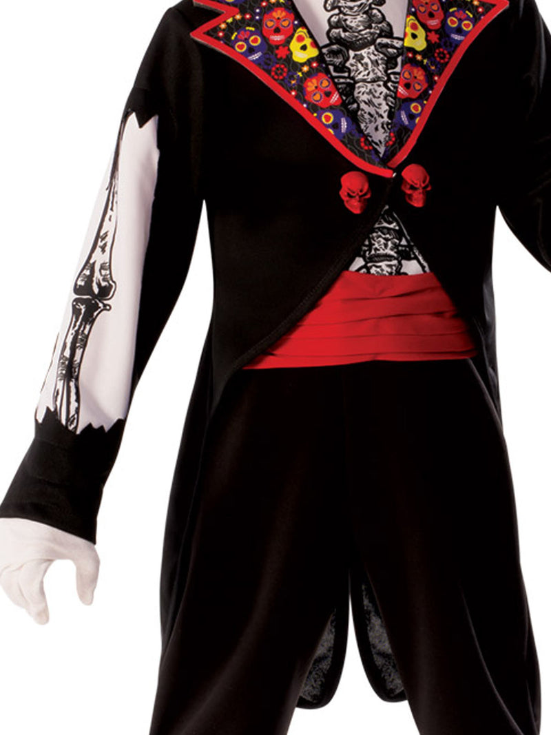Day Of The Dead Boys Costume Child -3