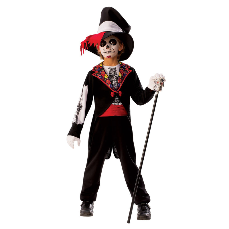 Day Of The Dead Boys Costume Child -1