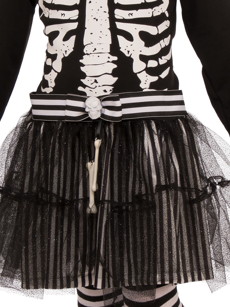 Little Skeleton Costume Child Girls -3