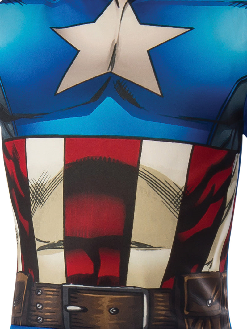 Captain America Classic Costume Child Boys -3
