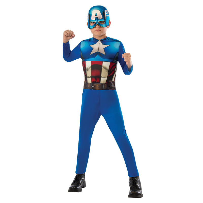 Captain America Classic Costume Child Boys -1