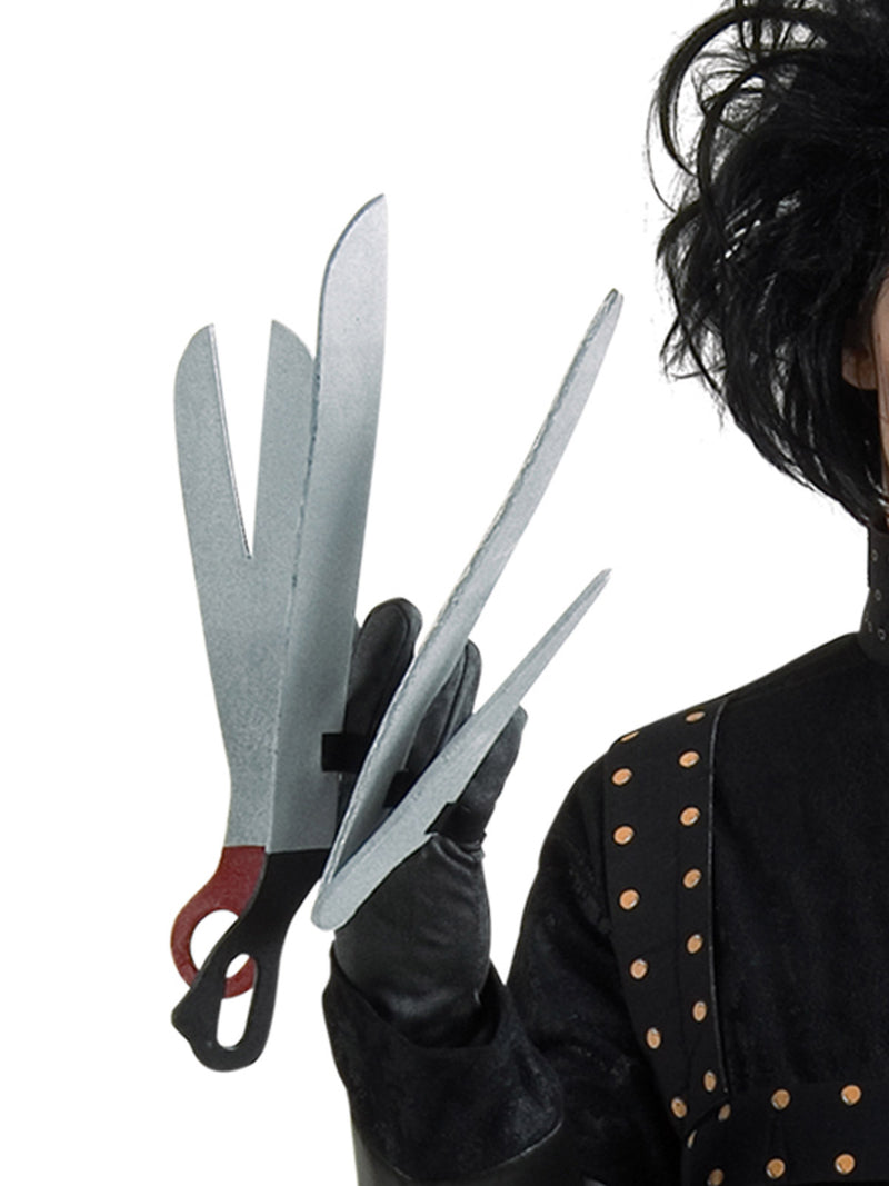 Edward Scissorhands Glove Adult Mens Silver