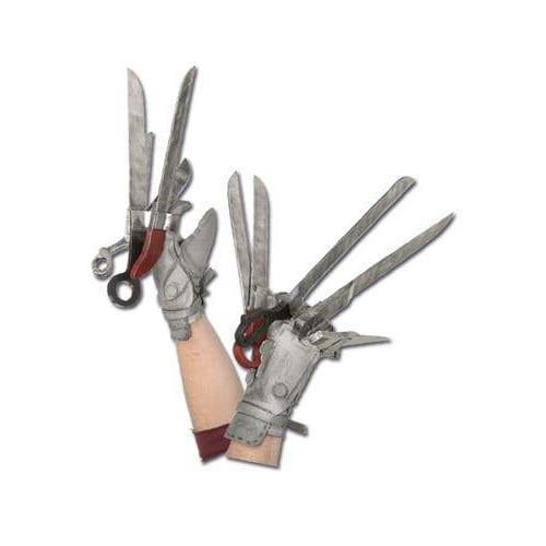 Edward Scissorhands Glove Adult Mens Silver