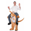 Kangaroo Piggy Back Costume Adult Unisex -1