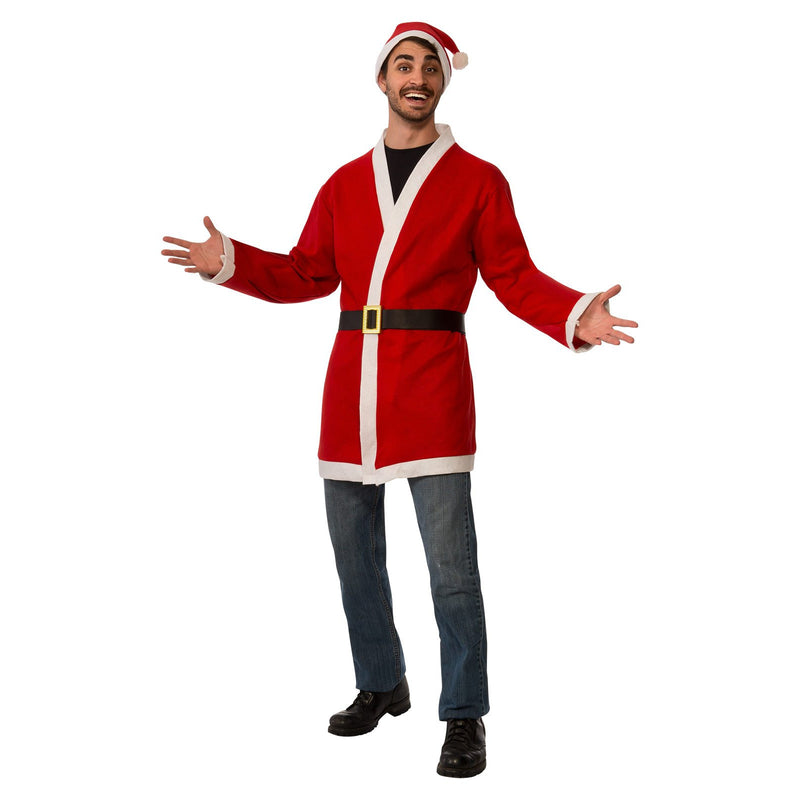 Santa Jacket Set Adult Mens Red