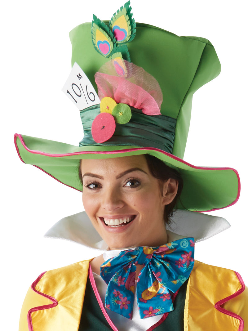 Mad Hatter Ladies Womens Yellow -2