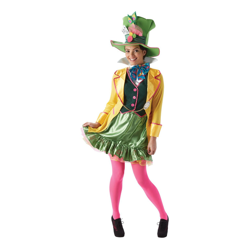 Mad Hatter Ladies Womens Yellow -1