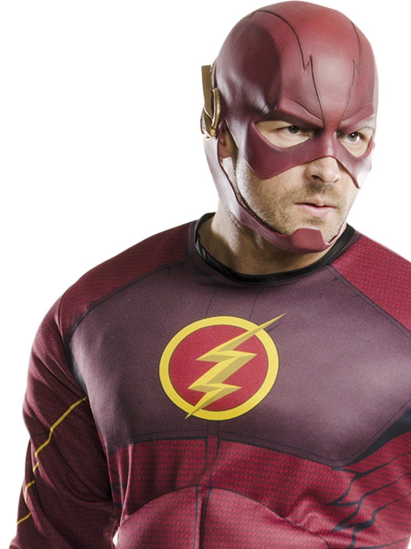The Flash Deluxe Costume Adult Mens Red -2