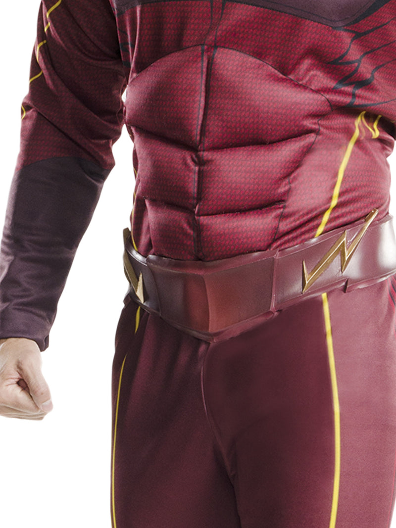 The Flash Deluxe Costume Adult Mens Red -3