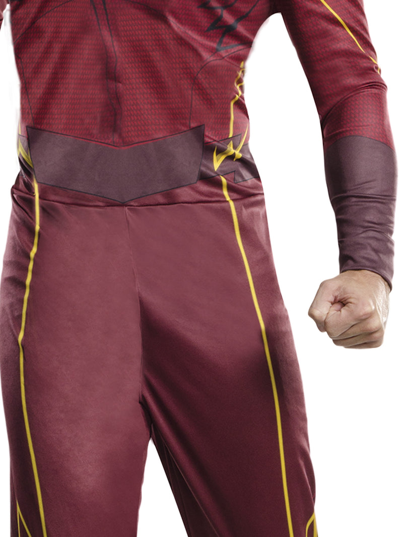The Flash Costume Adult Mens Red -3