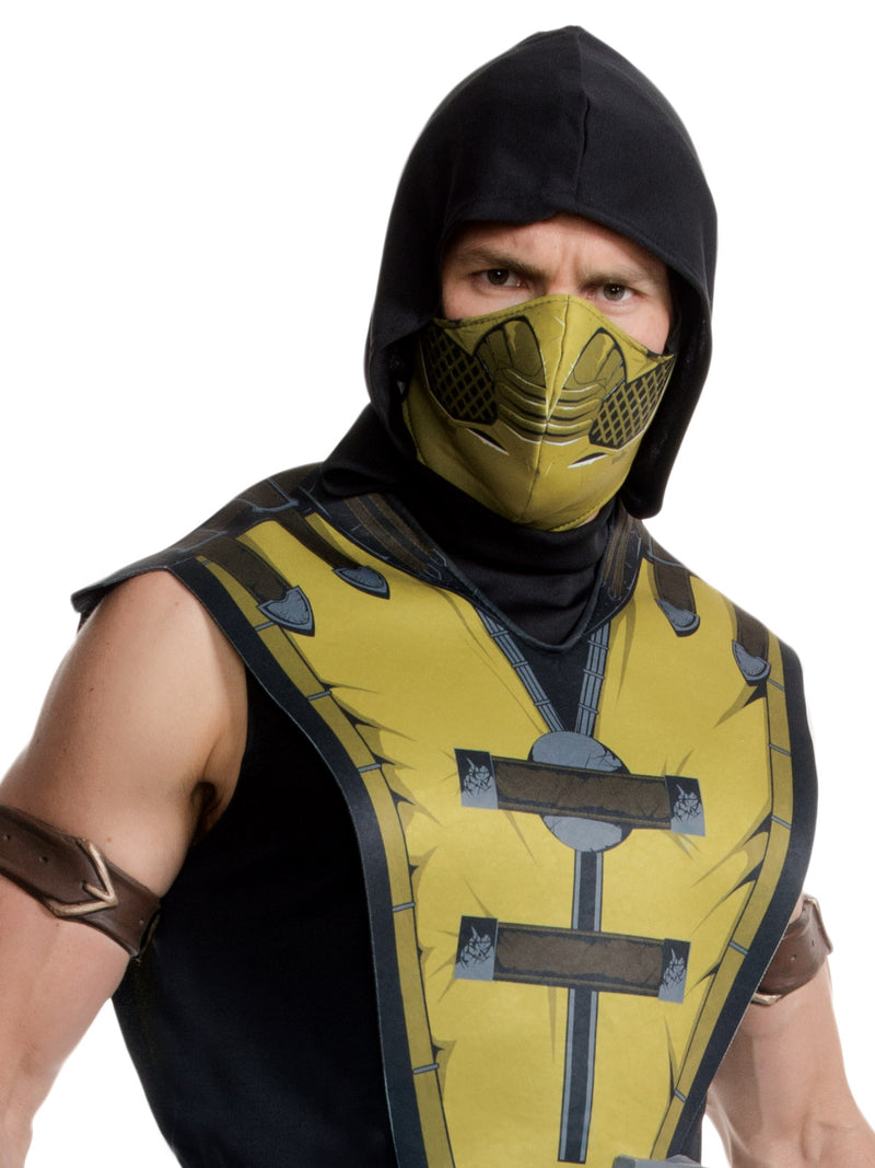 Scorpion Costume Adult Mens Yellow -2
