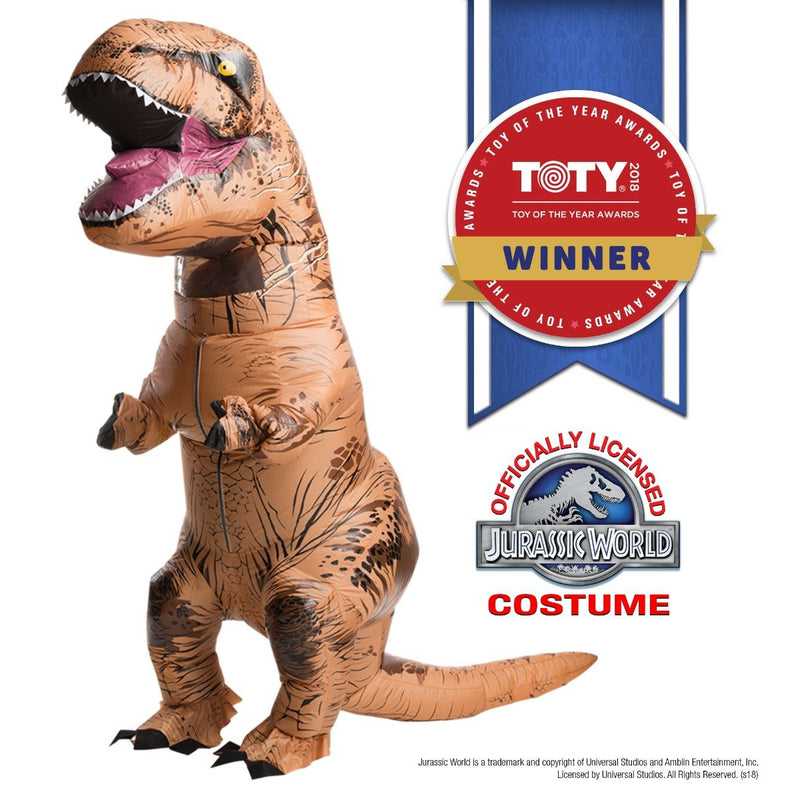 T Rex Inflatable Costume Adult Unisex -1