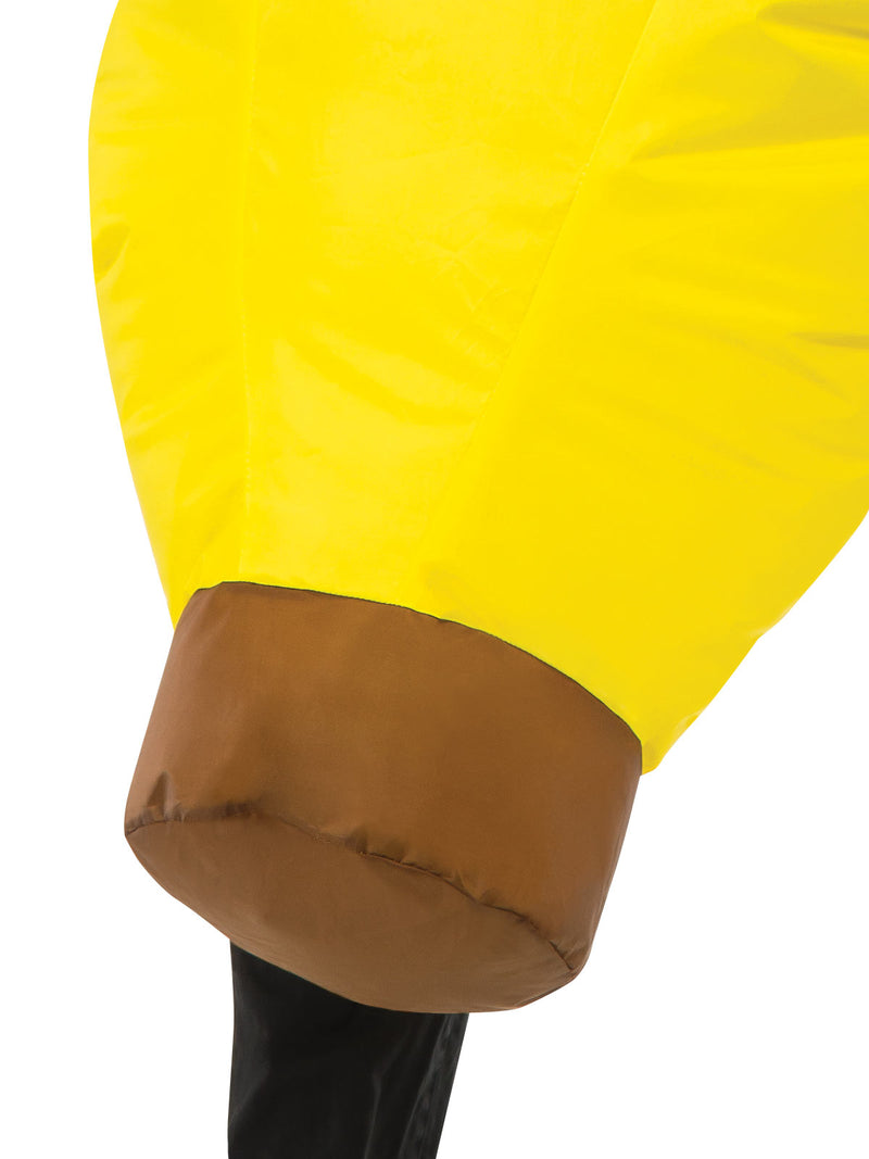 Banana Inflatable Costume Adult Unisex Yellow