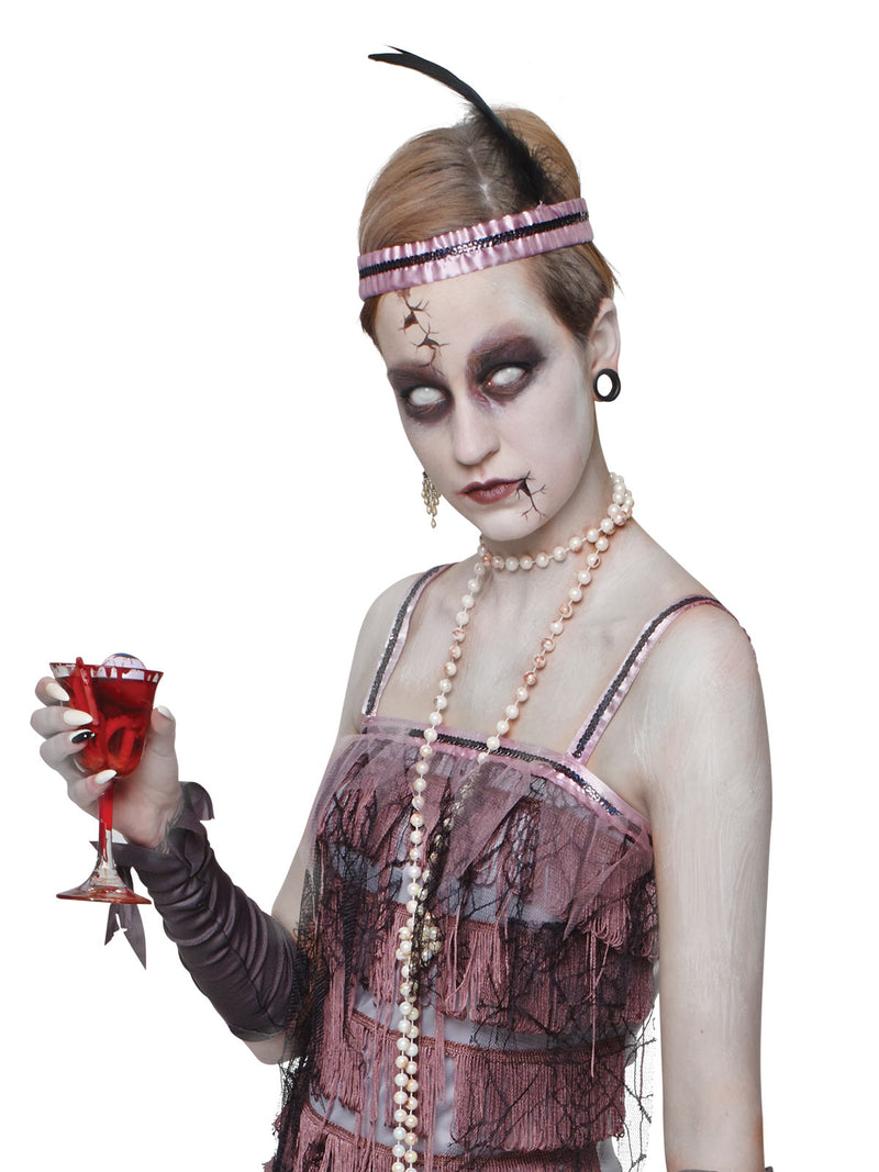 Lady Gravestone Deluxe Costume Adult Unisex Red