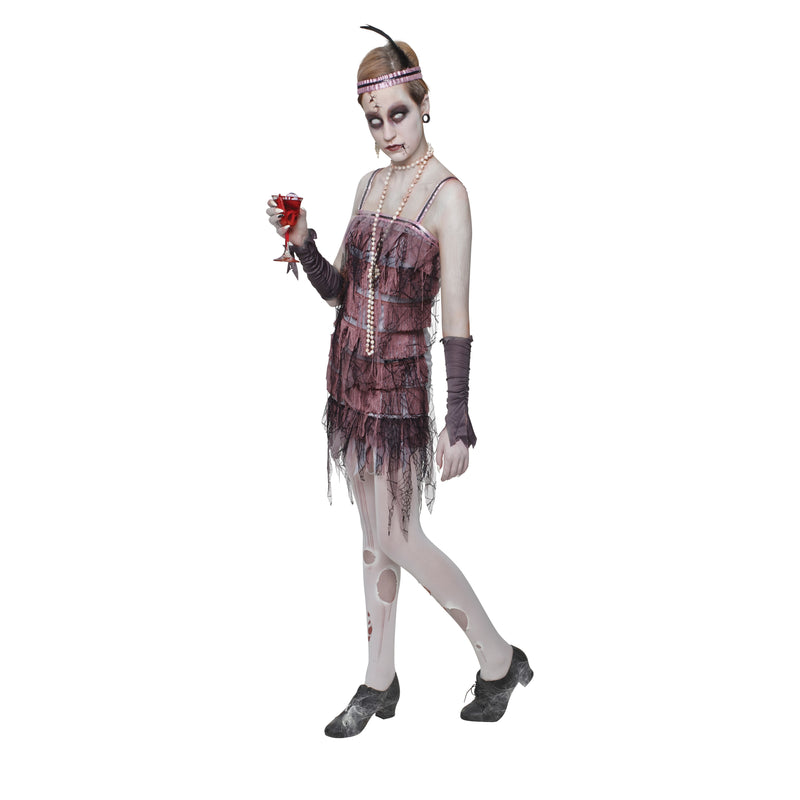 Lady Gravestone Deluxe Costume Adult Unisex Red