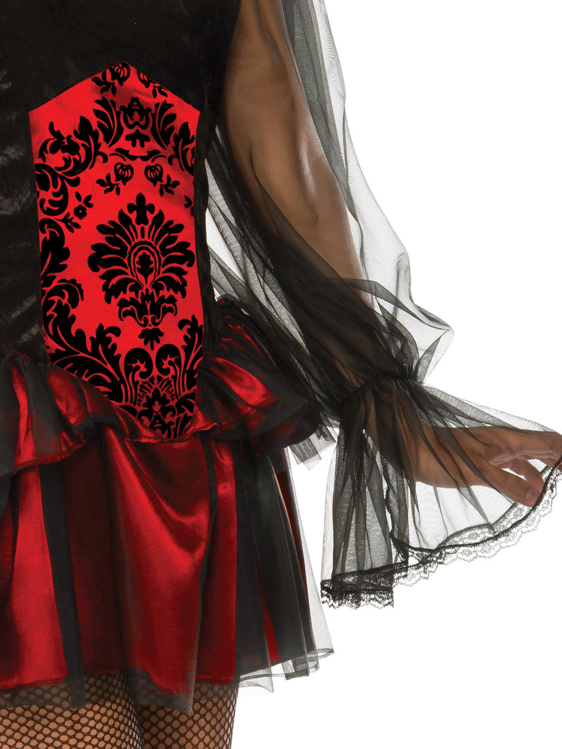 Temptress Witch Costume Womens Red -3