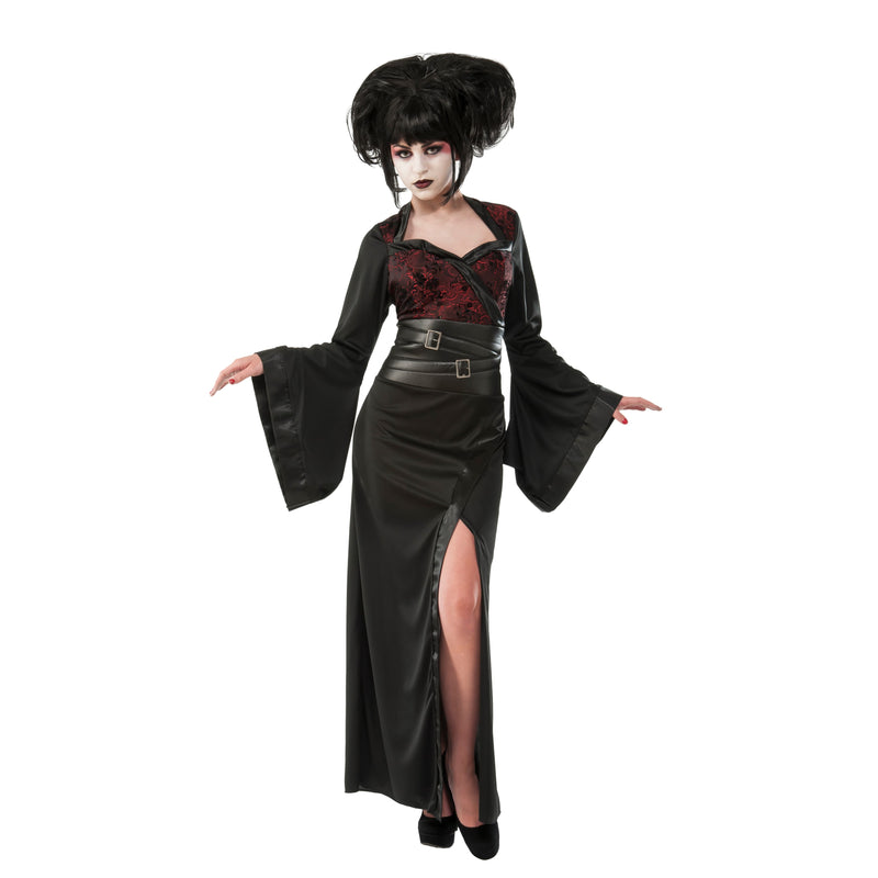 Gothic Geisha Costume Adult Womens -1