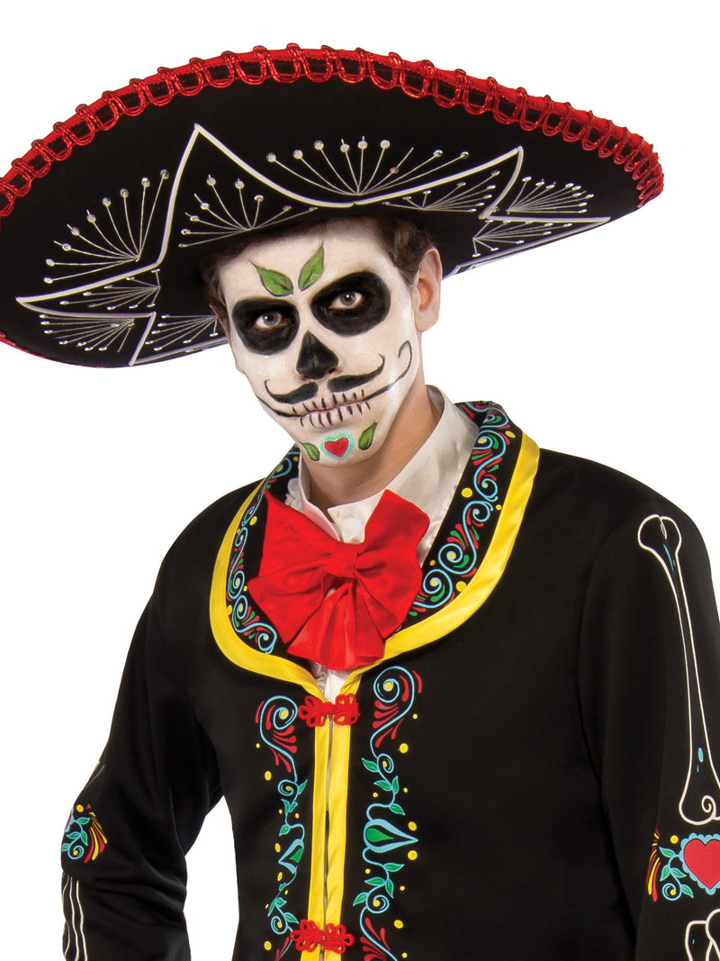 Day Of The Dead Senor Costume Adult Mens -2