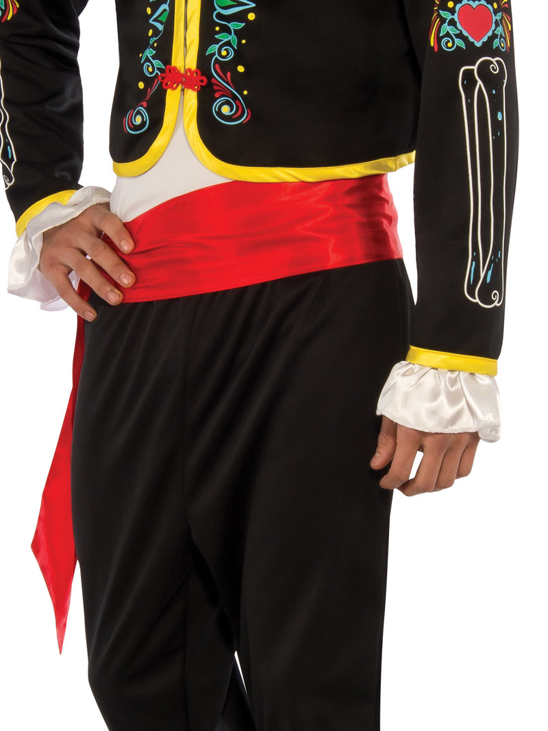 Day Of The Dead Senor Costume Adult Mens -3