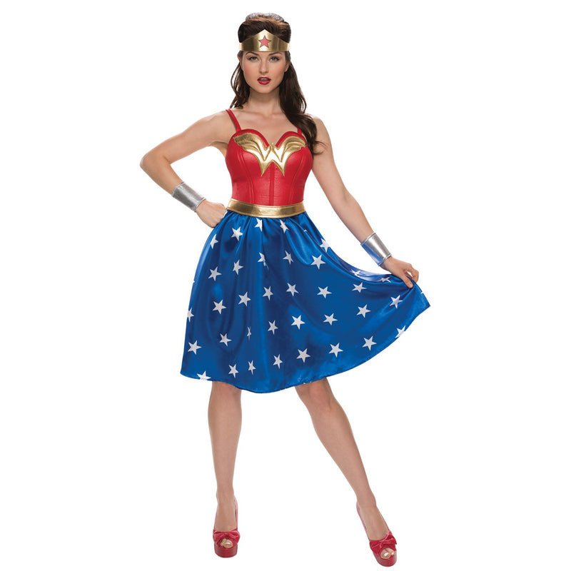 Wonder Woman Adult Costume Womens Red