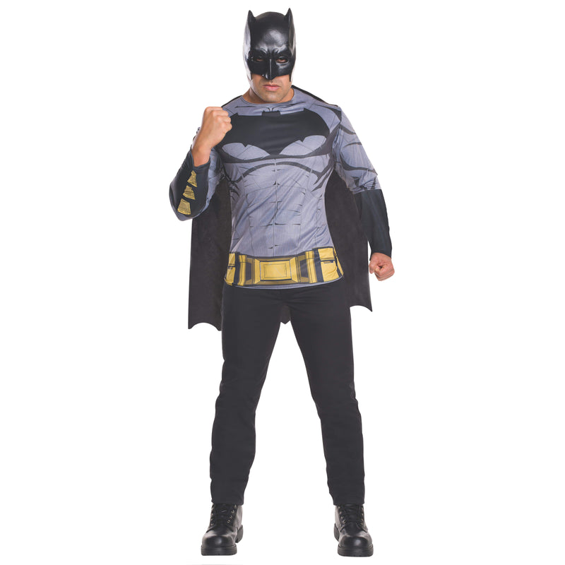 Batman Dawn Of Justice Costume Top Mens Grey -1