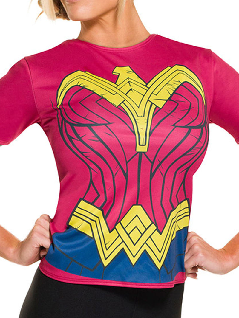 Wonder Woman Dawn Of Justice Top Womens Pink -2