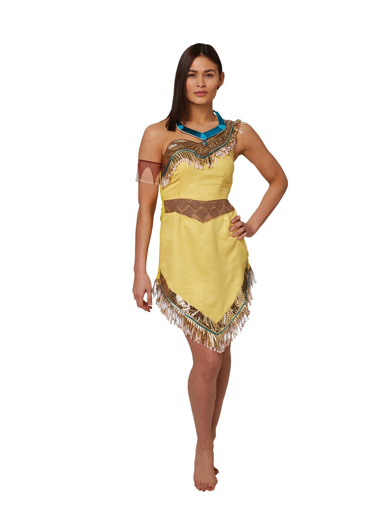 Pocahontas Adult Womens Yellow -3