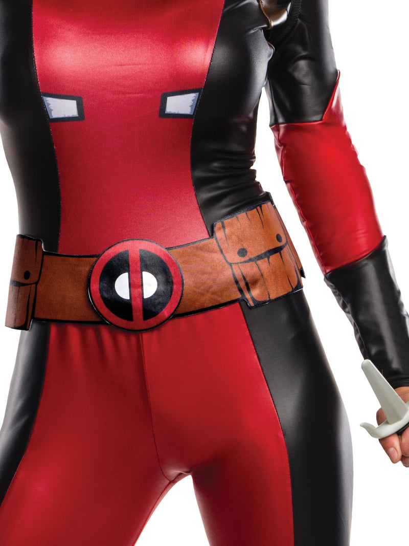 Deadpool Secret Wishes Costume Adult Womens Red