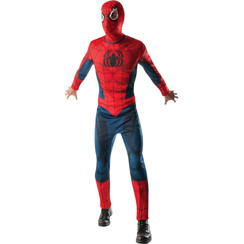 Spider Man Costume Adult Mens -4