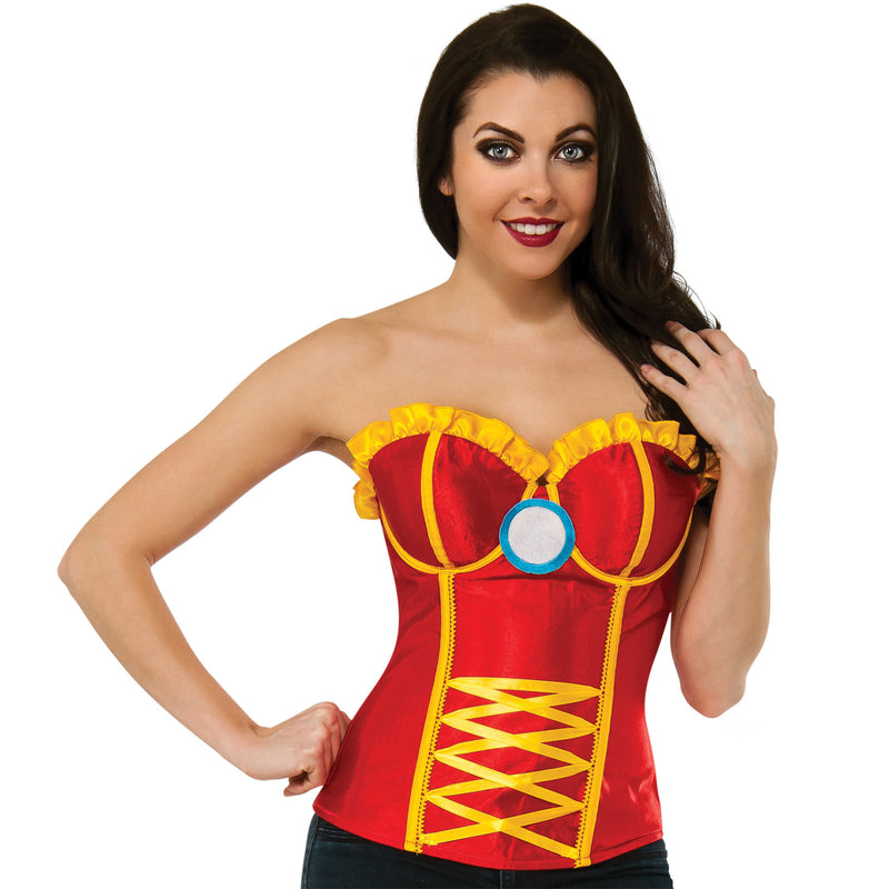 Iron Rescue Corset Adult Unisex Red