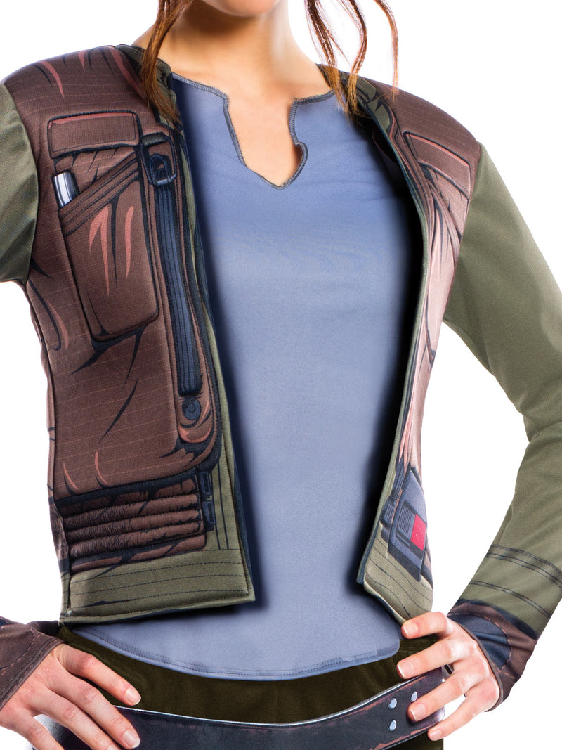 Jyn Erso Rogue One Deluxe Adult Womens Green