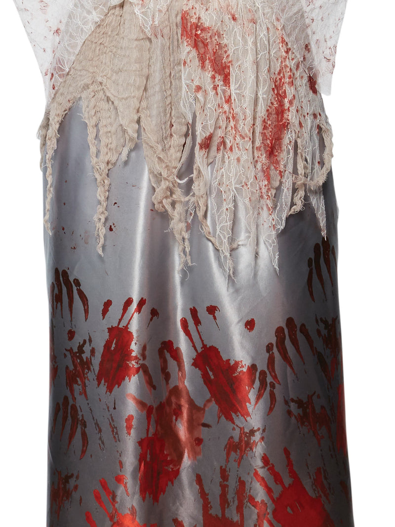 Bloody Hands Dress Adult Womens Grey