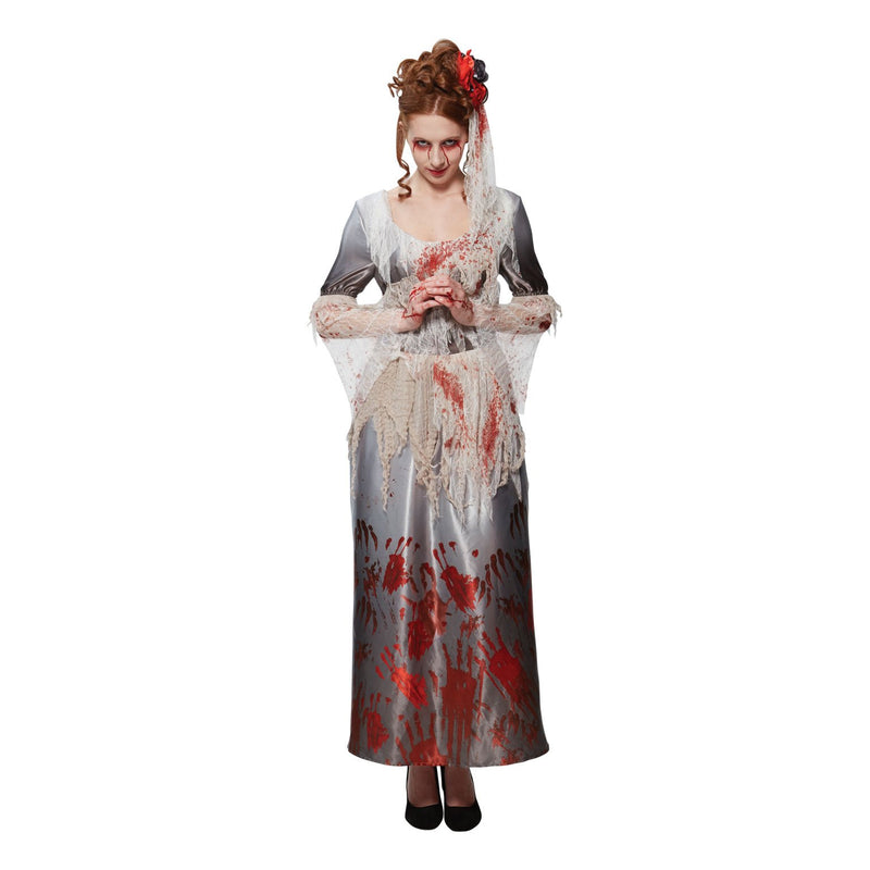 Bloody Hands Dress Adult Womens Grey