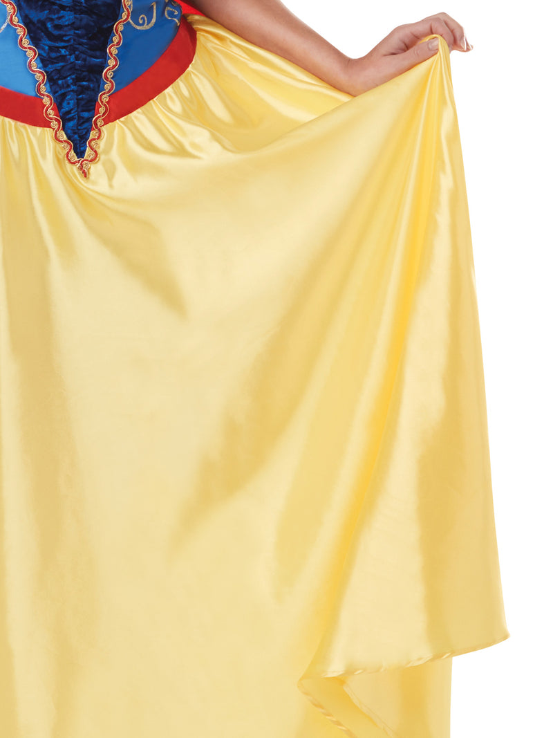 Snow White Deluxe Costume Womens Yellow