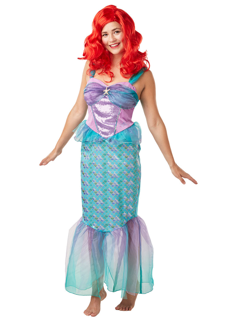 Ariel Deluxe Costume Adult Womens -3
