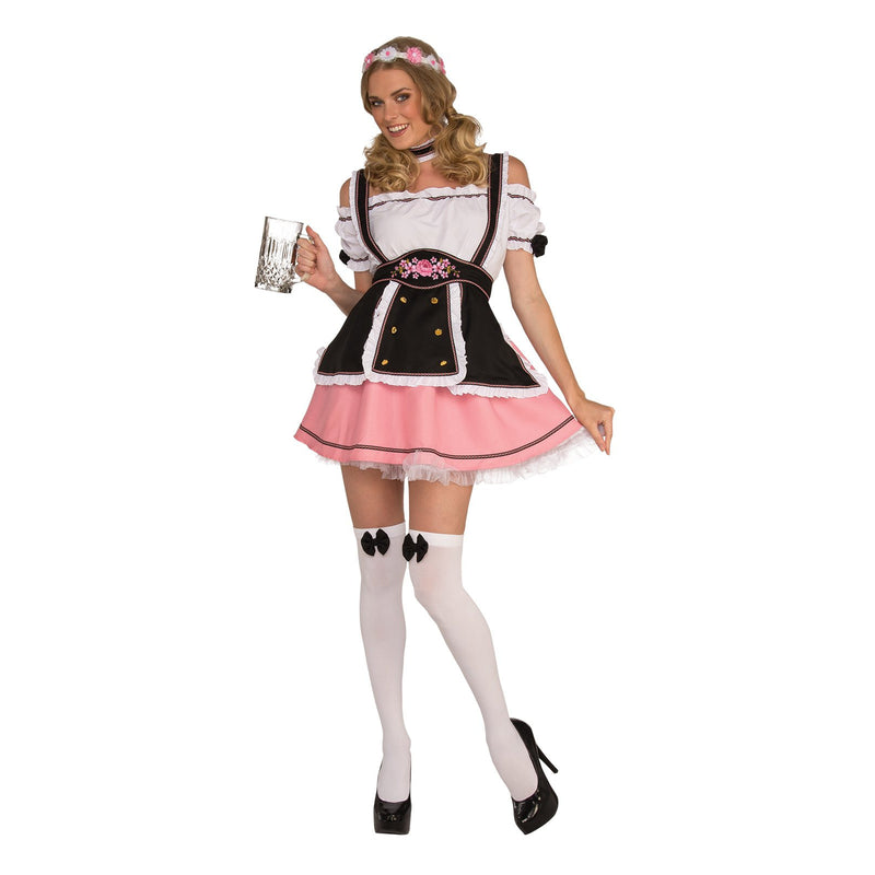 Fraulein Costume Adult Womens Pink