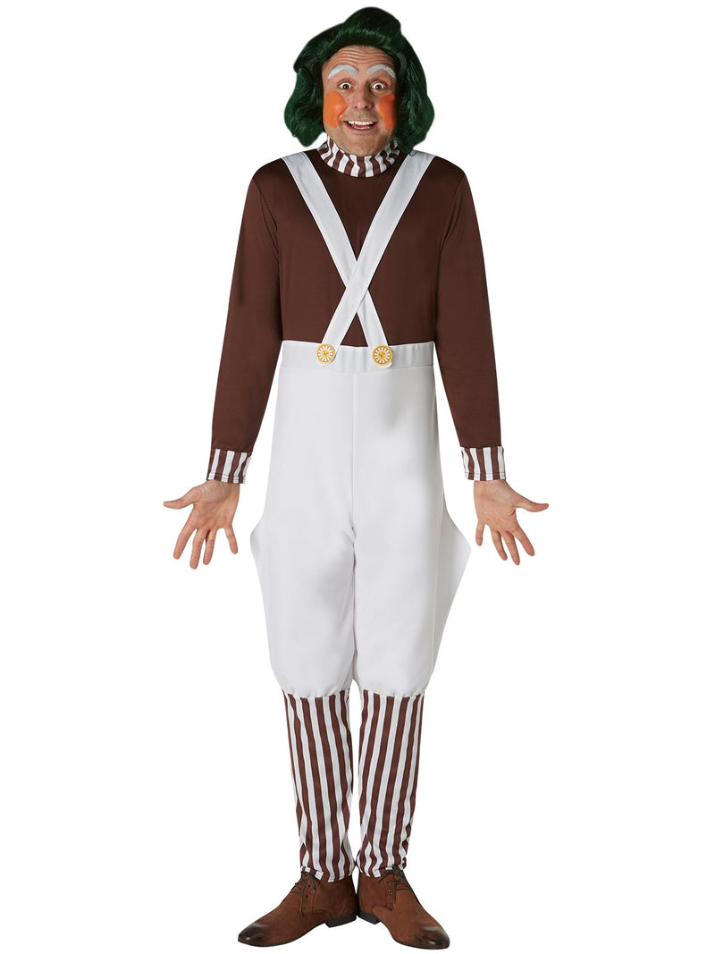 Oompa Loompa Deluxe Costume Adult Unisex Brown